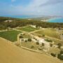 Aerial view of Terramoll Winery in La Mola, Formentera